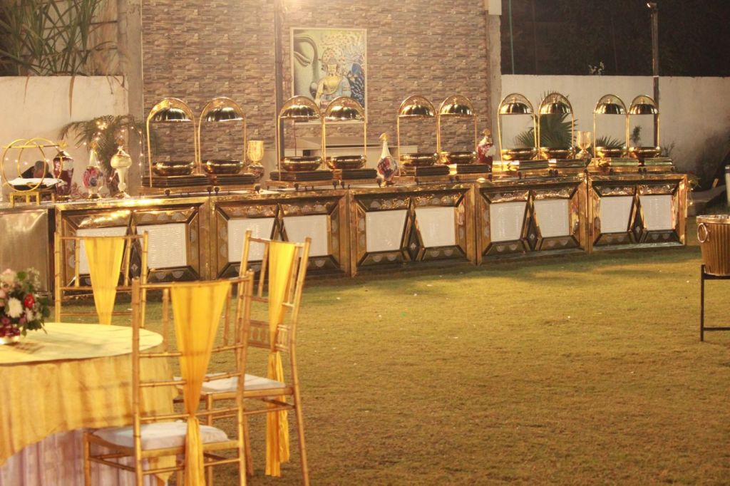 Haldi ceremony decoration setup by Mithila Events, Noida